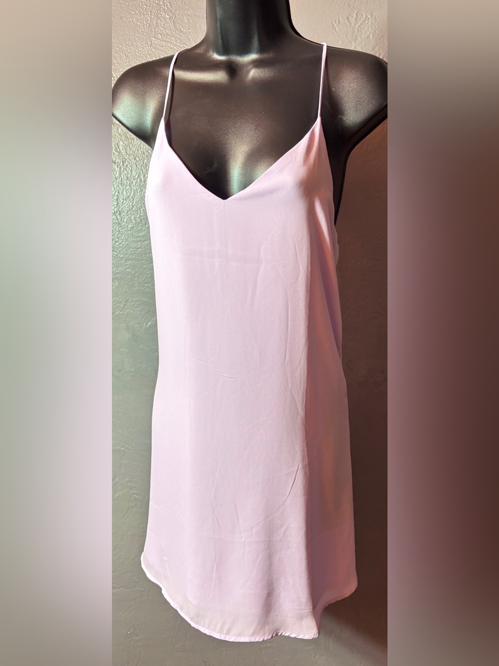 NWT-STYLE RACK Long Lavender Slip Dress Size S
